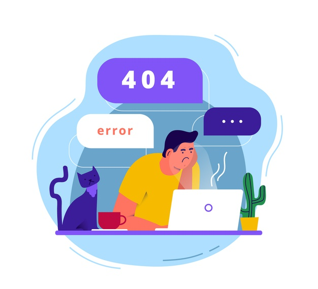 error page 404